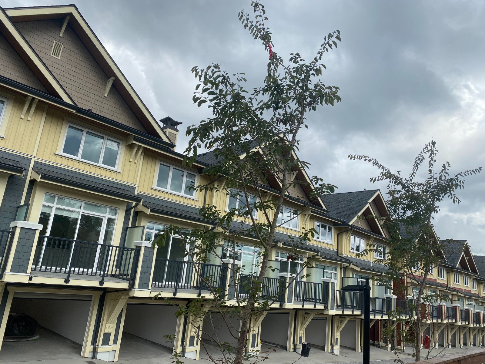 Quality residential townhome development showcasing Metro Standard Insulation's commitment to excellence